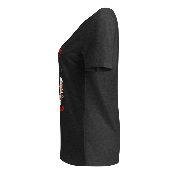 Funny Santa Girl Skeleton V-Neck Tee product image (13)