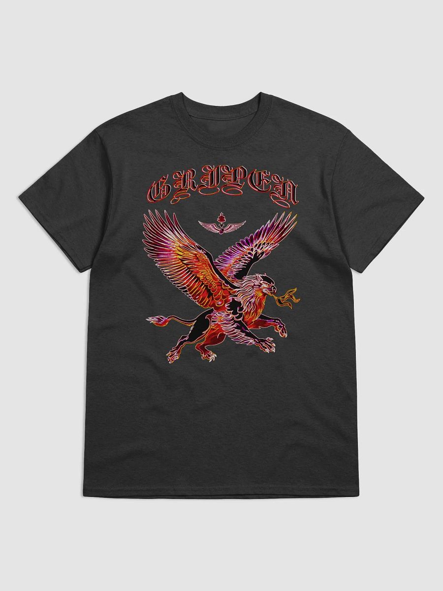 Gripen Flying Red//Griffin/Gildan Heavyweight T-Shirt by Gildan product image (1)