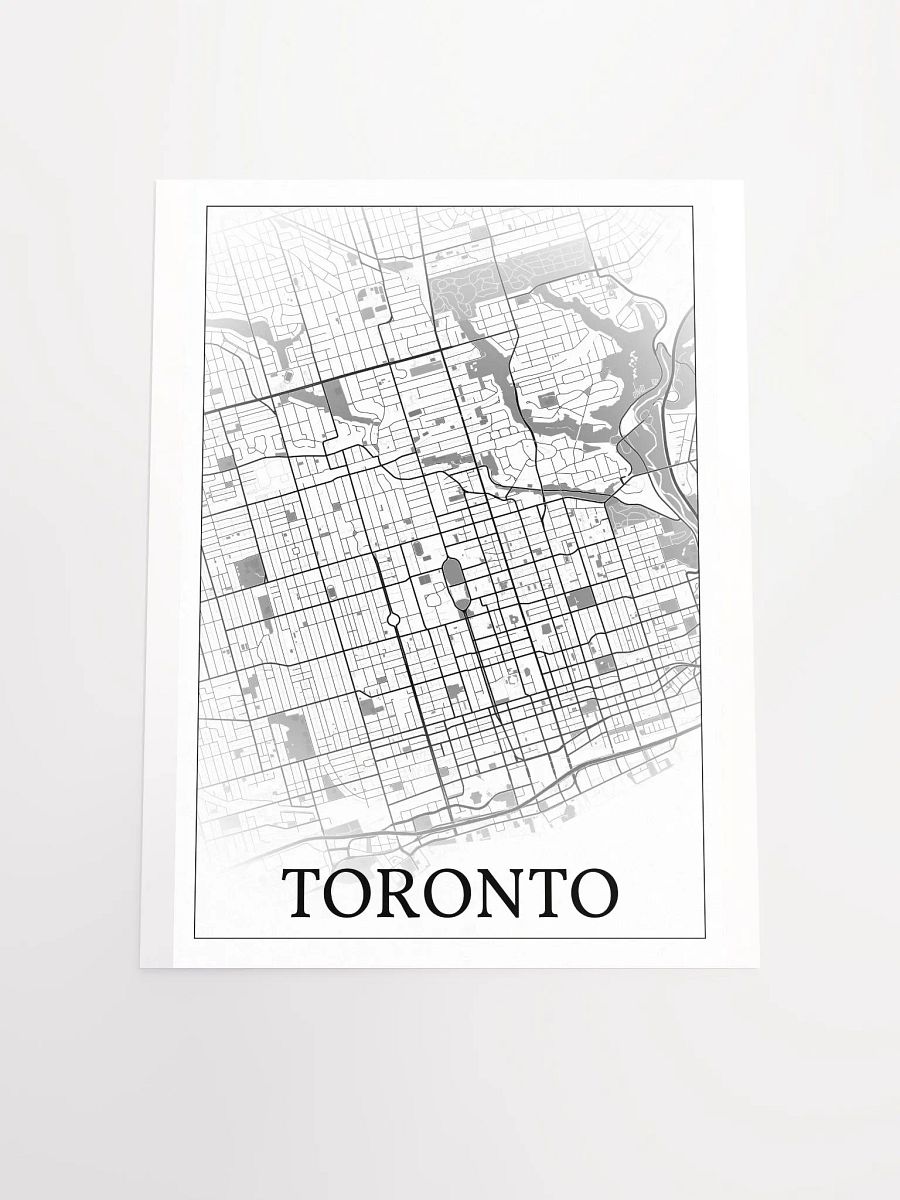 Toronto, Canada, city map print product image (16)