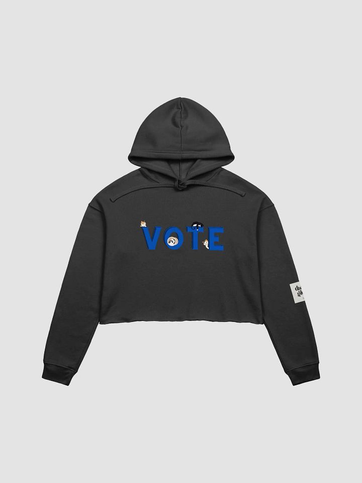 Vote (Cats) Cropped Hoodie product image (1)