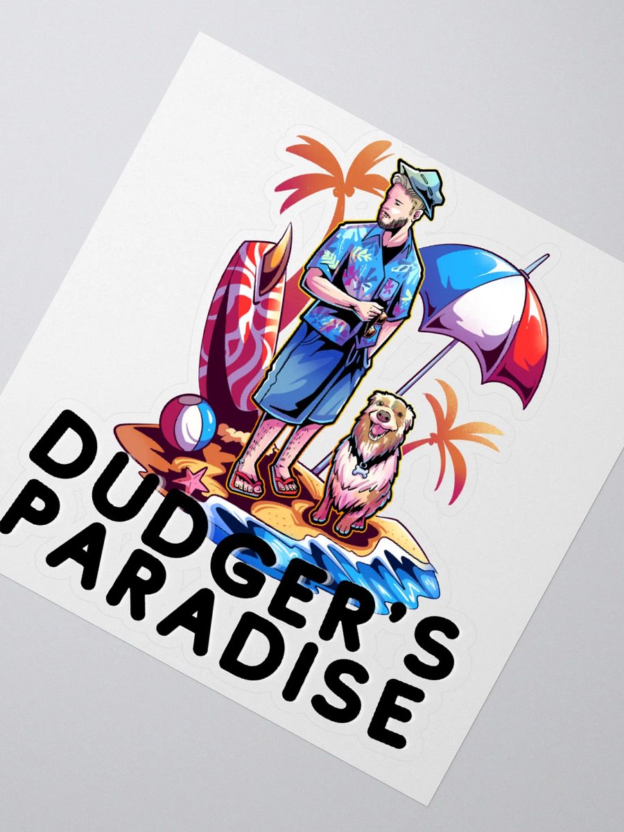 Paradise Sticker product image (2)