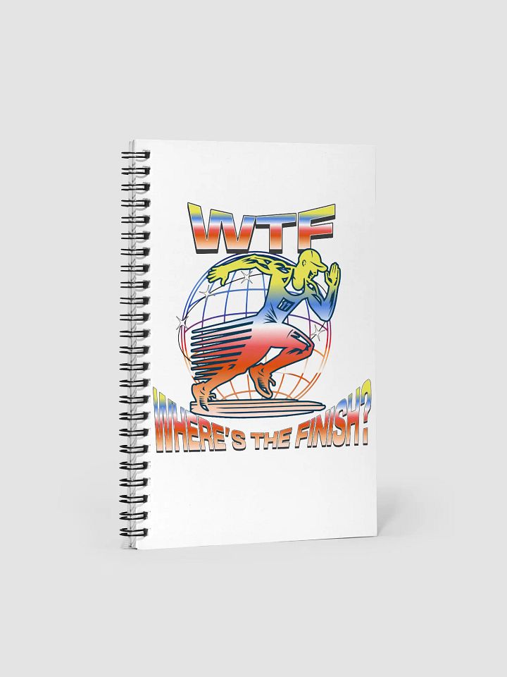 WTF Where's The Finish? Notebook product image (1)