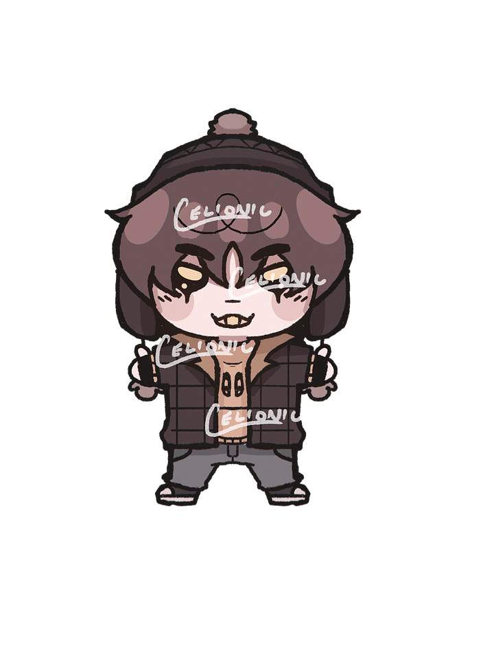 Momo Pine Point Sticker! product image (2)