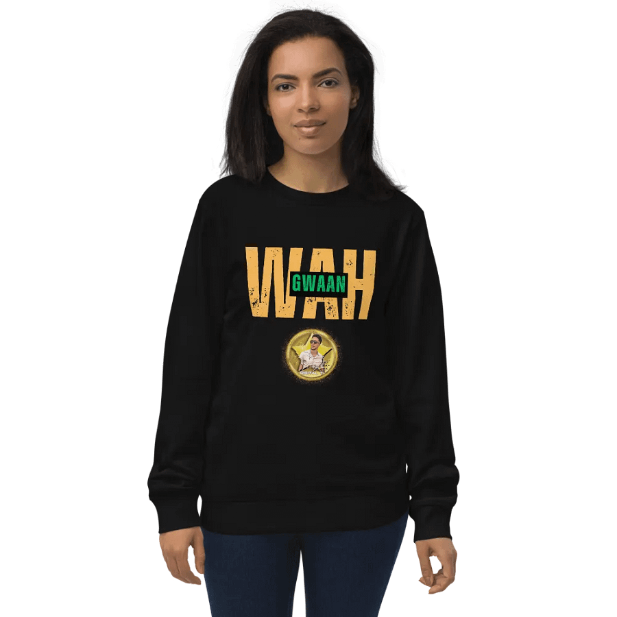 DIGI Unisex Organic Sweatshirt (Wah Gwaan #1 ) product image (2)