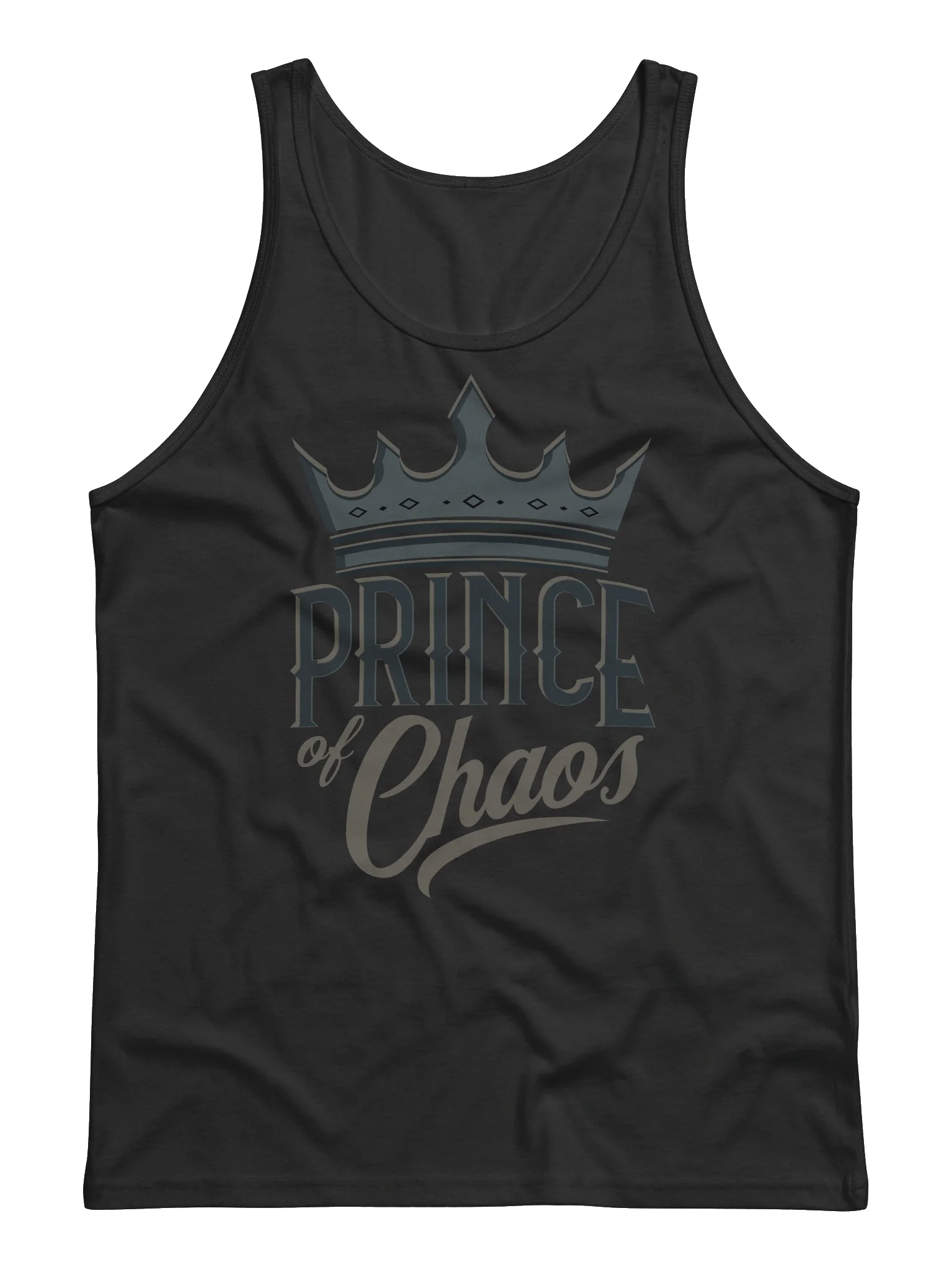 Prince of Chaos Tank (Gray Text) product image (2)
