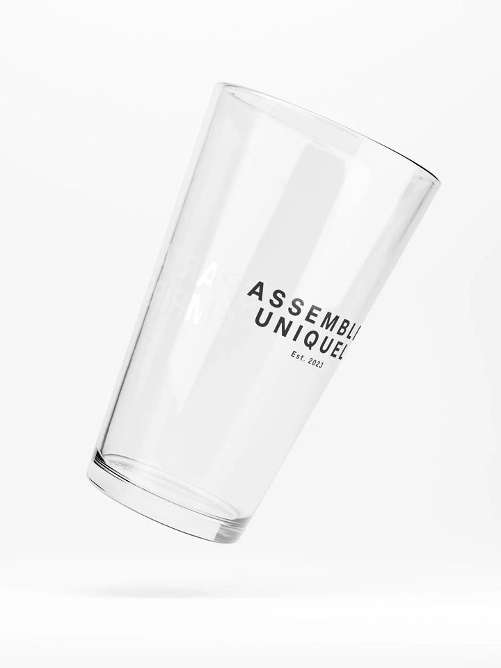The Emperor's Pint Glass (Black) product image (1)