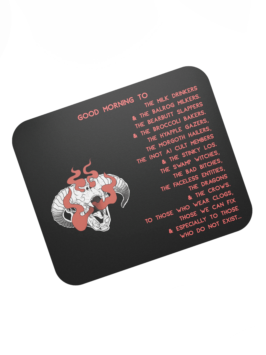 Cult Mousepad - Good Morning product image (7)