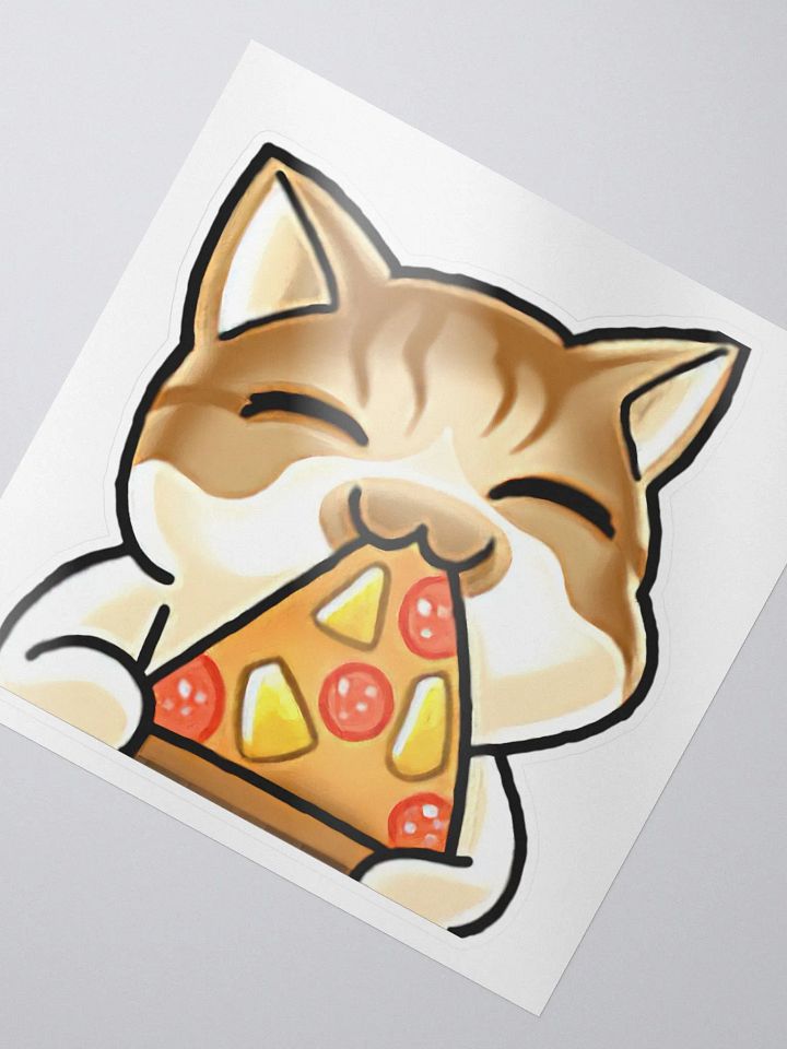 Pizza Nom Sticker product image (2)