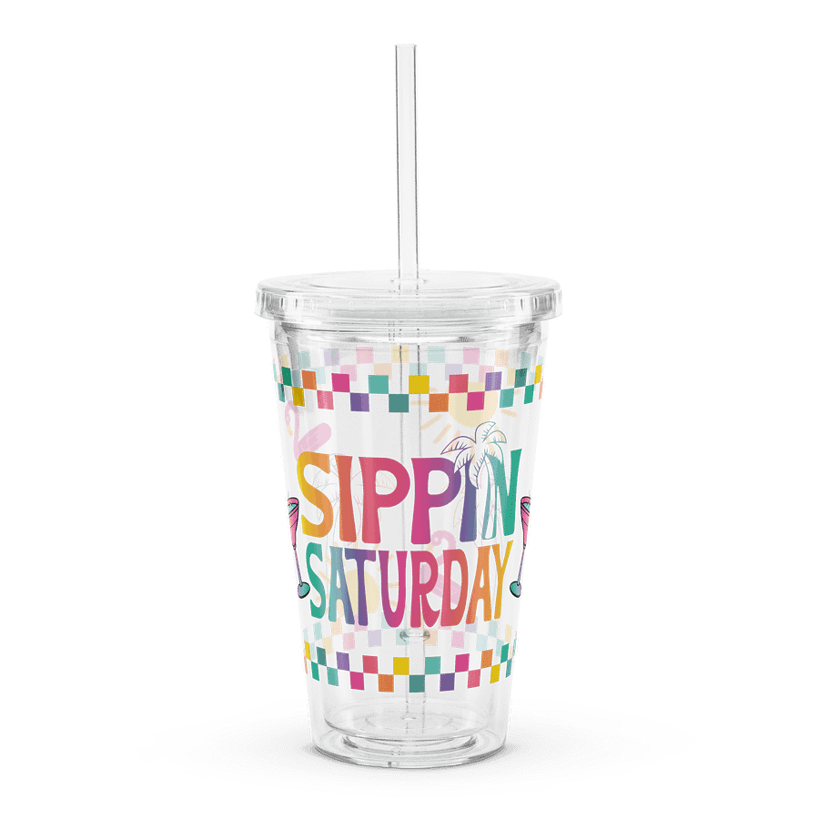 Sippin' Saturday - Summer Tumbler product image (1)
