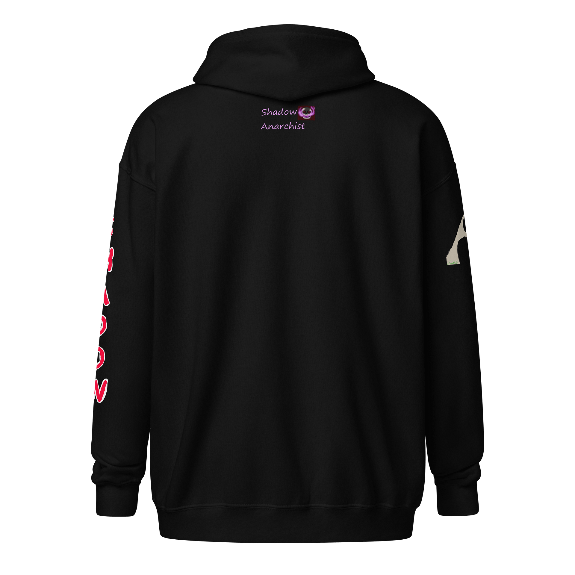 Glowing Skull Zip Hoodie product image (5)