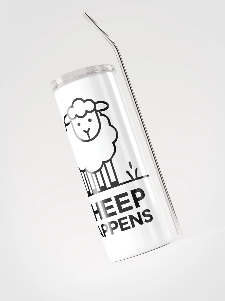 Sheep Happens Stainless Steel Tumbler product image (3)