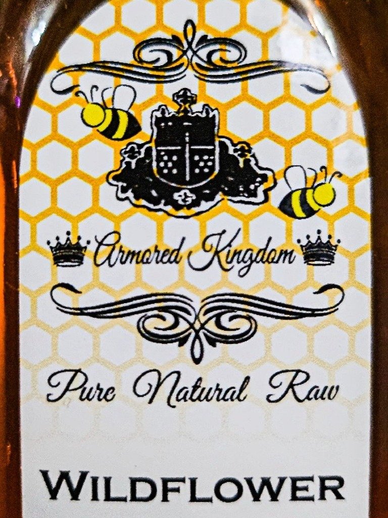 The Armored Kingdom Wildflower Honey Bottle product image (5)