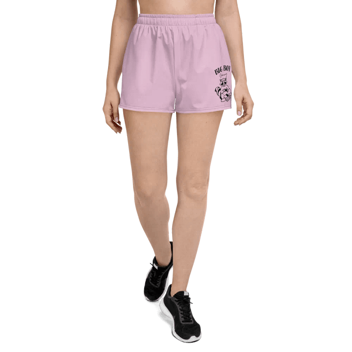 Big Boy Gaming Raccoon Women's Athletic Shorts product image (1)