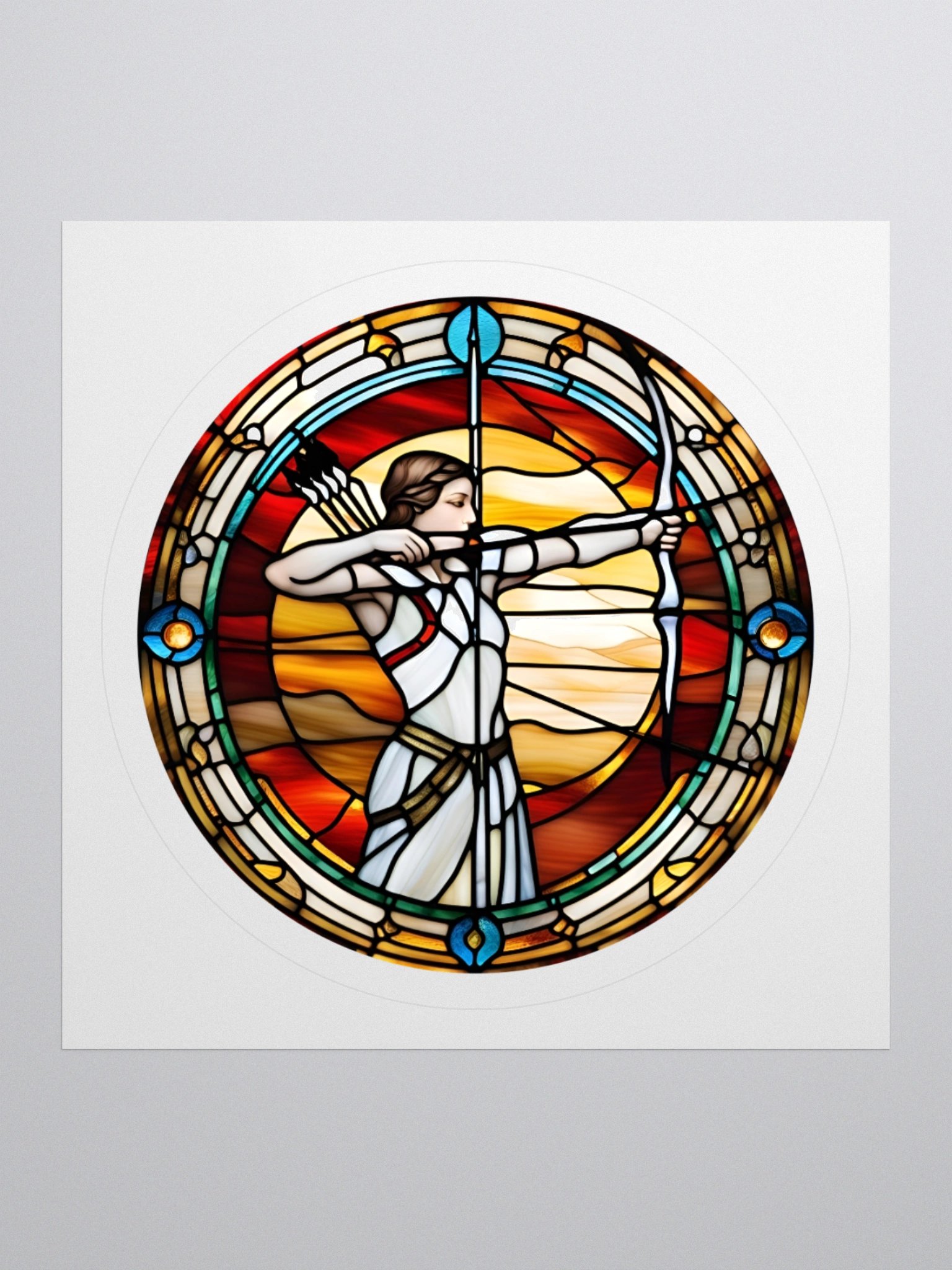 Spiritual™ Sagittarius - Unique Sticker Design product image (3)
