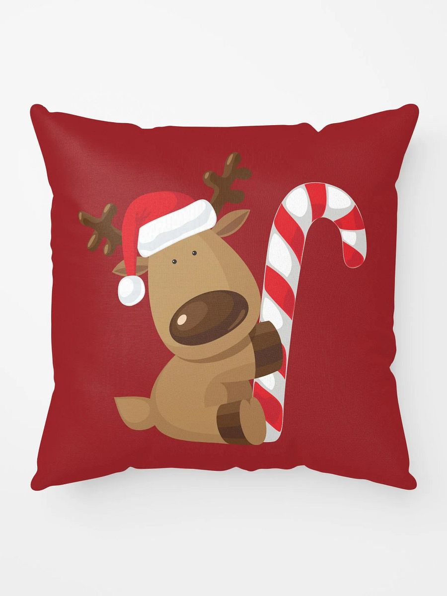 Festive Reindeer All-Over Print Pillow product image (1)