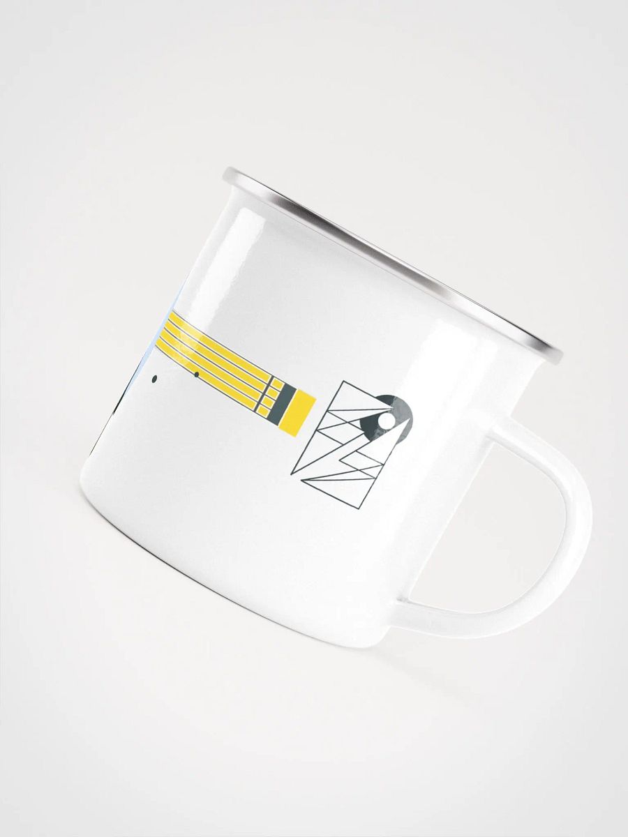 Prelude and Moogue by Frank Fonik (Minimoog), Enamel Mug product image (5)
