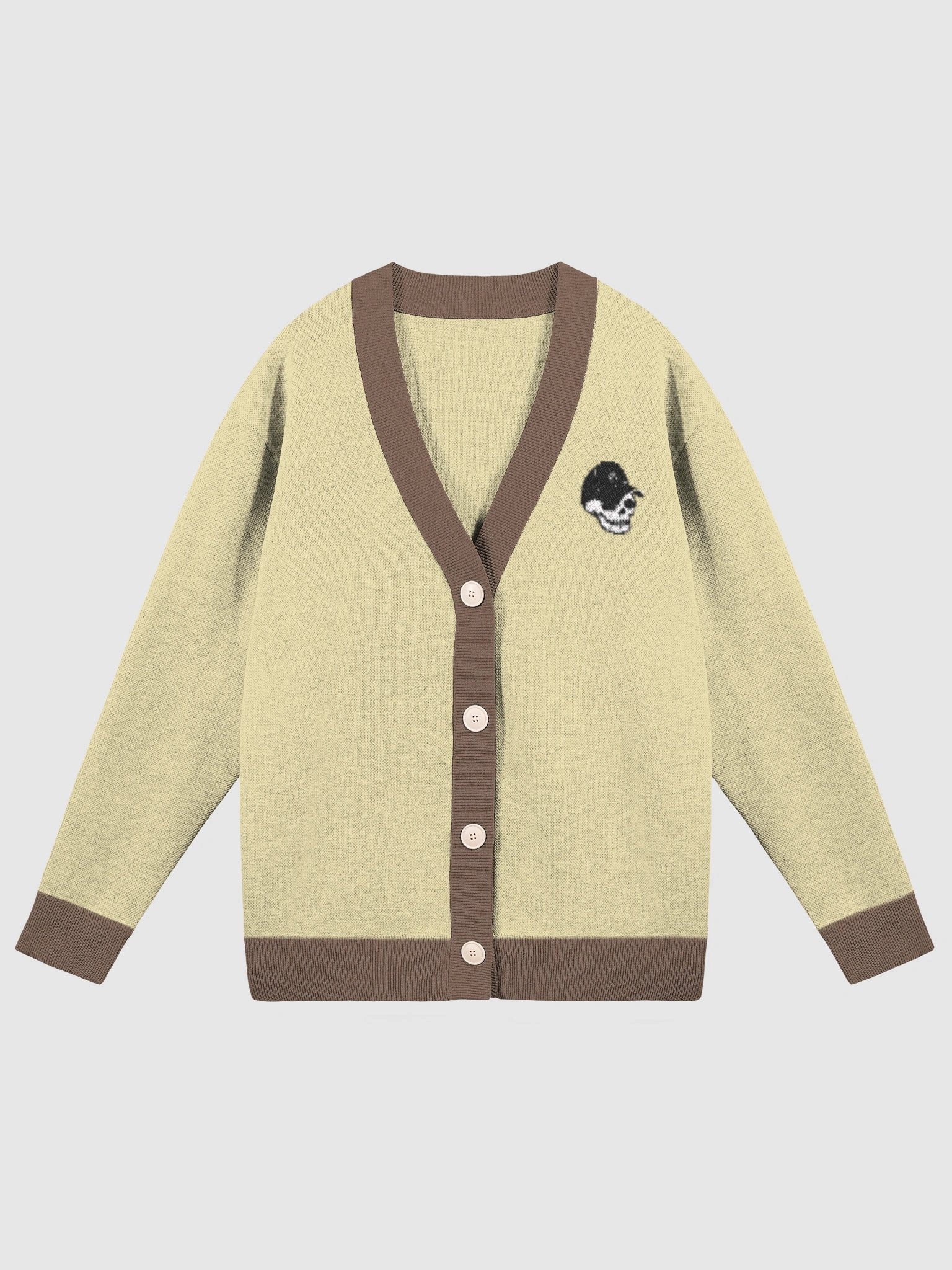 Knitted George Coffee Cardigan product image (2)