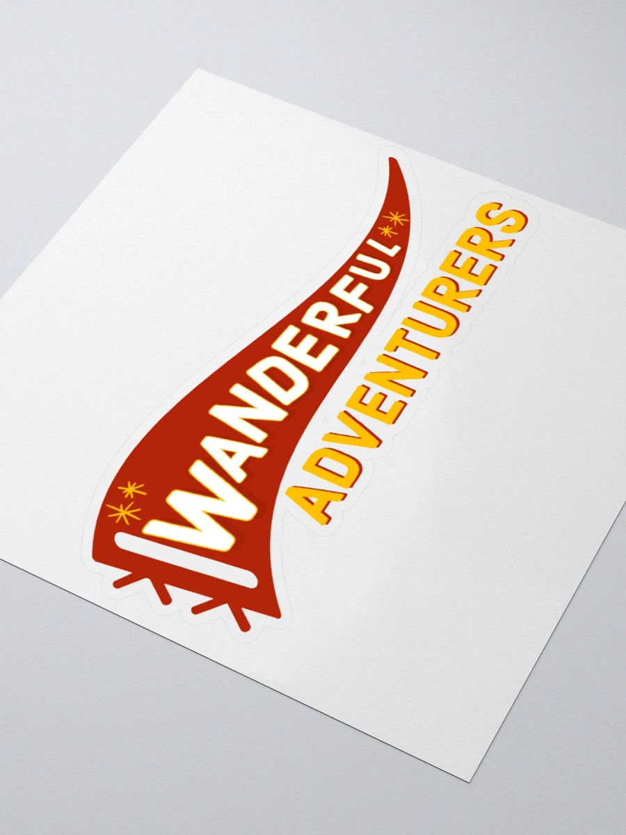 Wanderful Adventurers Logo Sticker product image (3)