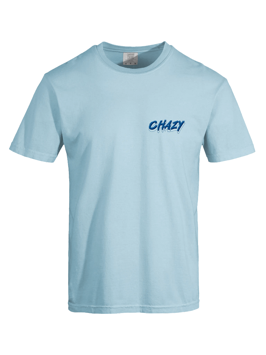 Limited Edition Embroidered Chazy blue T-shirt product image (7)