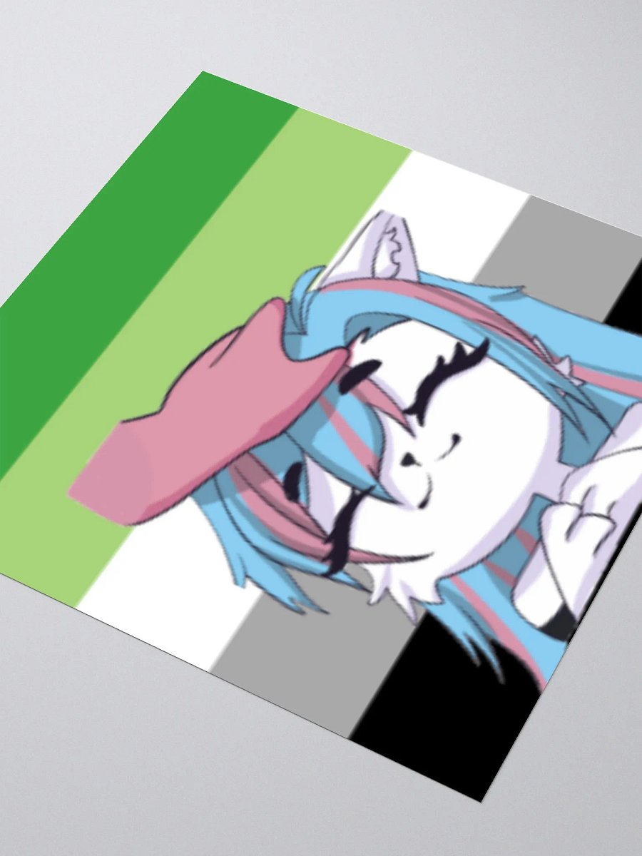Pride Sticker: Aromantic product image (3)