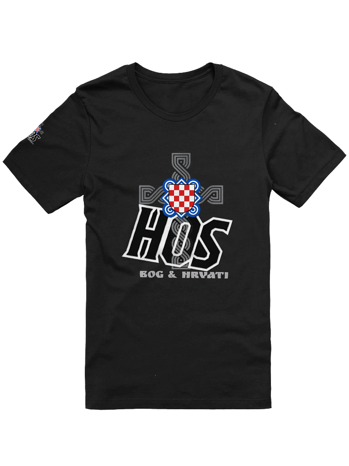 HOS BOG & HRVATI Emblem Unisex T-Shirt product image (1)