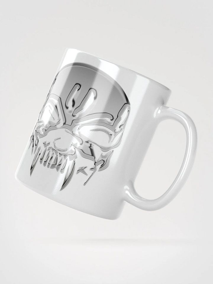 Zerschmedderä- Tasse chrom weiß product image (4)