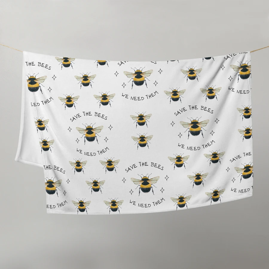 Save The Bees We Need Them Blanket product image (9)