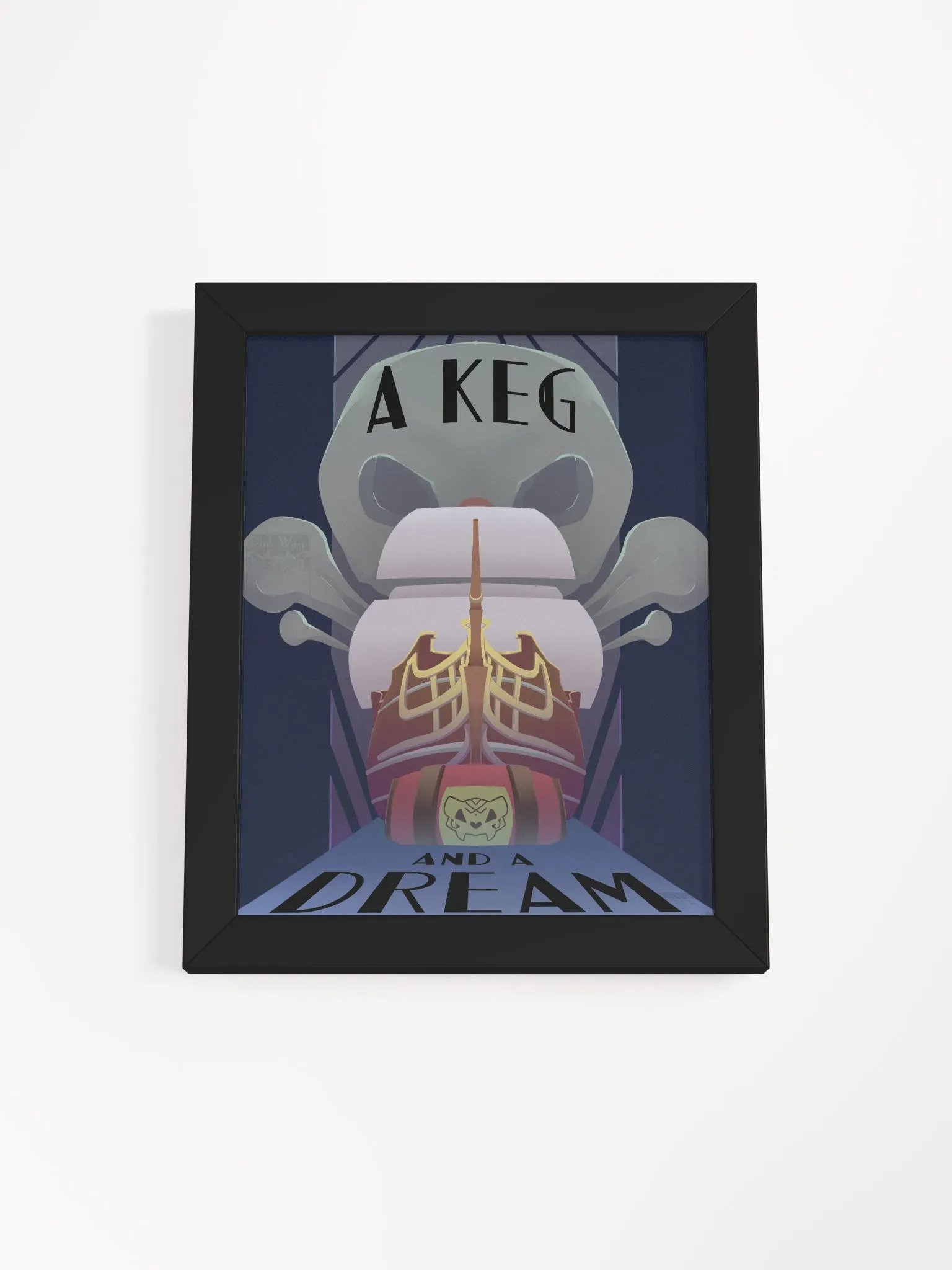 A Keg and a Dream (Framed) product image (3)