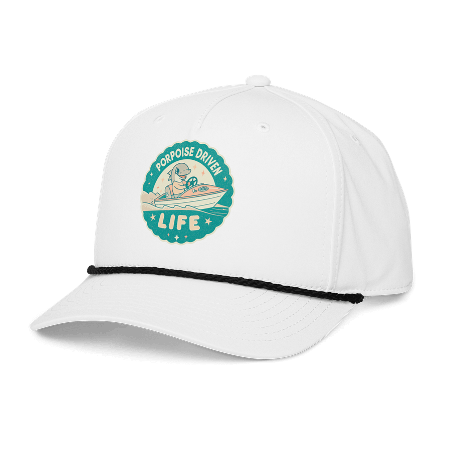 Porpoise Driven Life Retro Cap product image (3)