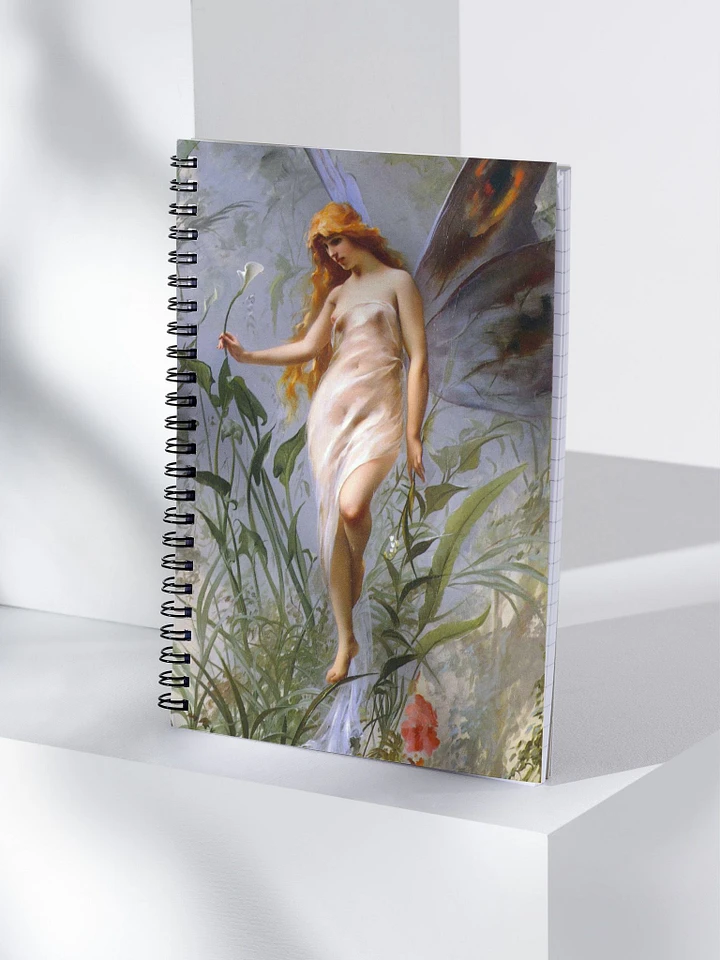 ''The Lily Fairy'' by Falero Luis Ricardo Spiral Notebook product image (1)
