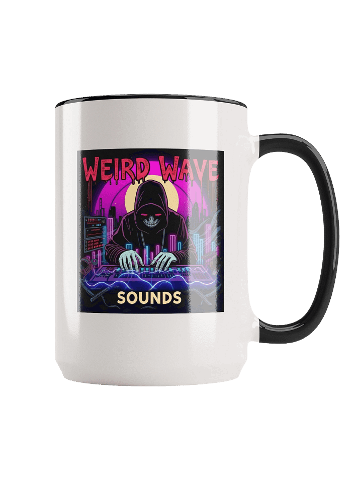 Weird Wave Sounds Duality Mug- 15 oz product image (1)