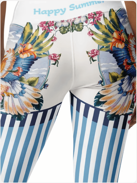Eagle-Hawaiian hawk-Yoga leggings product image (1)