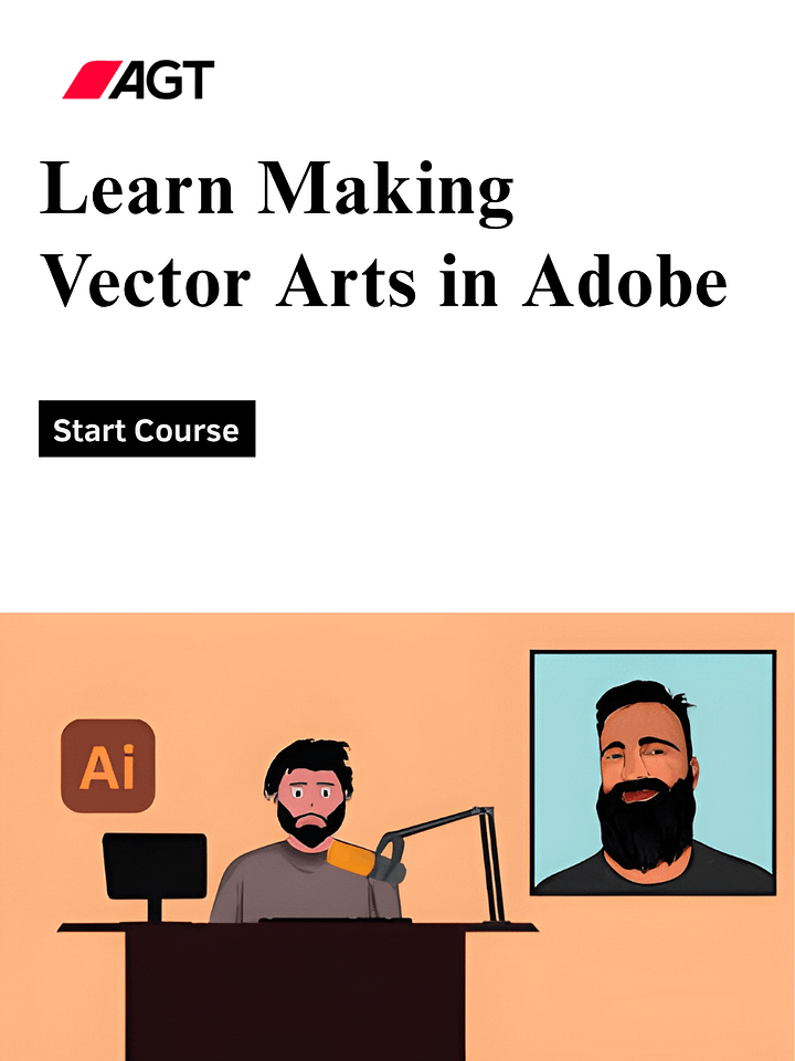 Learn Making Vector Arts in Adobe Illustrator CC product image (1)