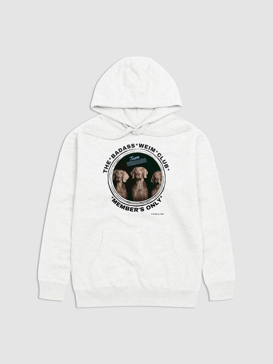 The Badass Weim Club - Cotton Heritage Unisex Premium Hoodie product image (2)