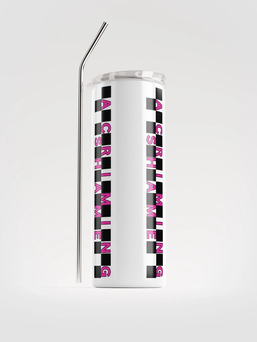 ACrimingShame Tumbler Pink-White product image (1)