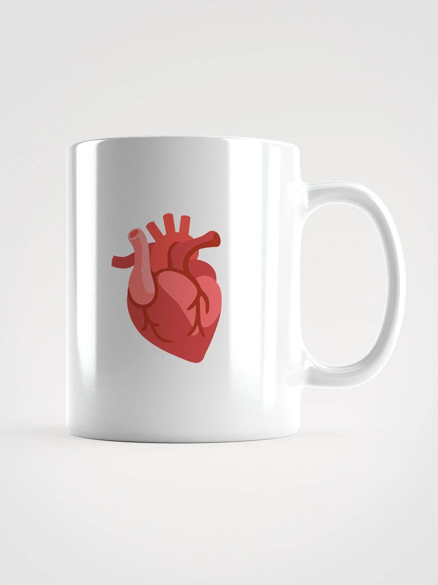 LeFULSE Brutal Metal / Coeur White - Ceramic Mug product image (4)