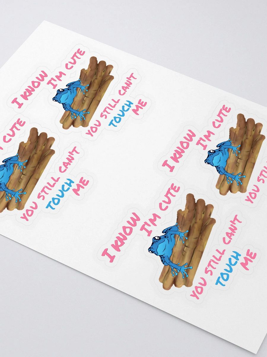 don't touch me - sheet product image (2)