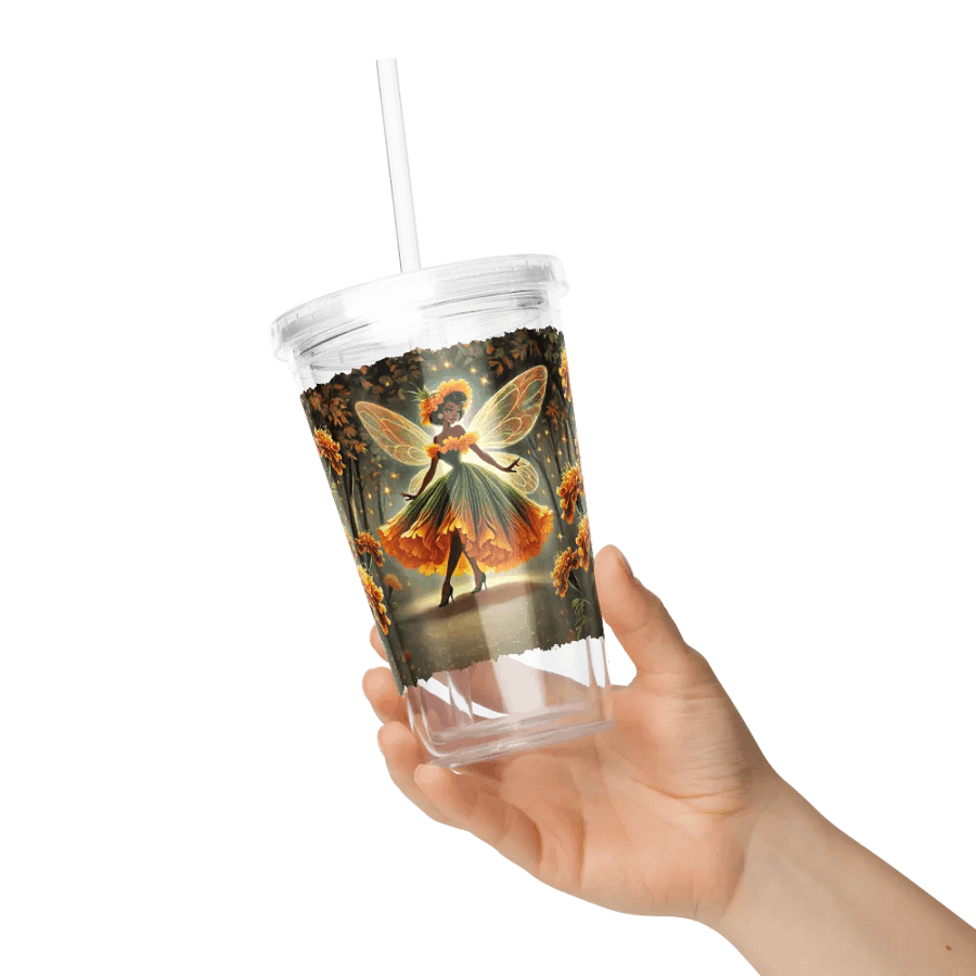Marigold Fairy Enchanted Garden Double Wall Tumbler product image (6)