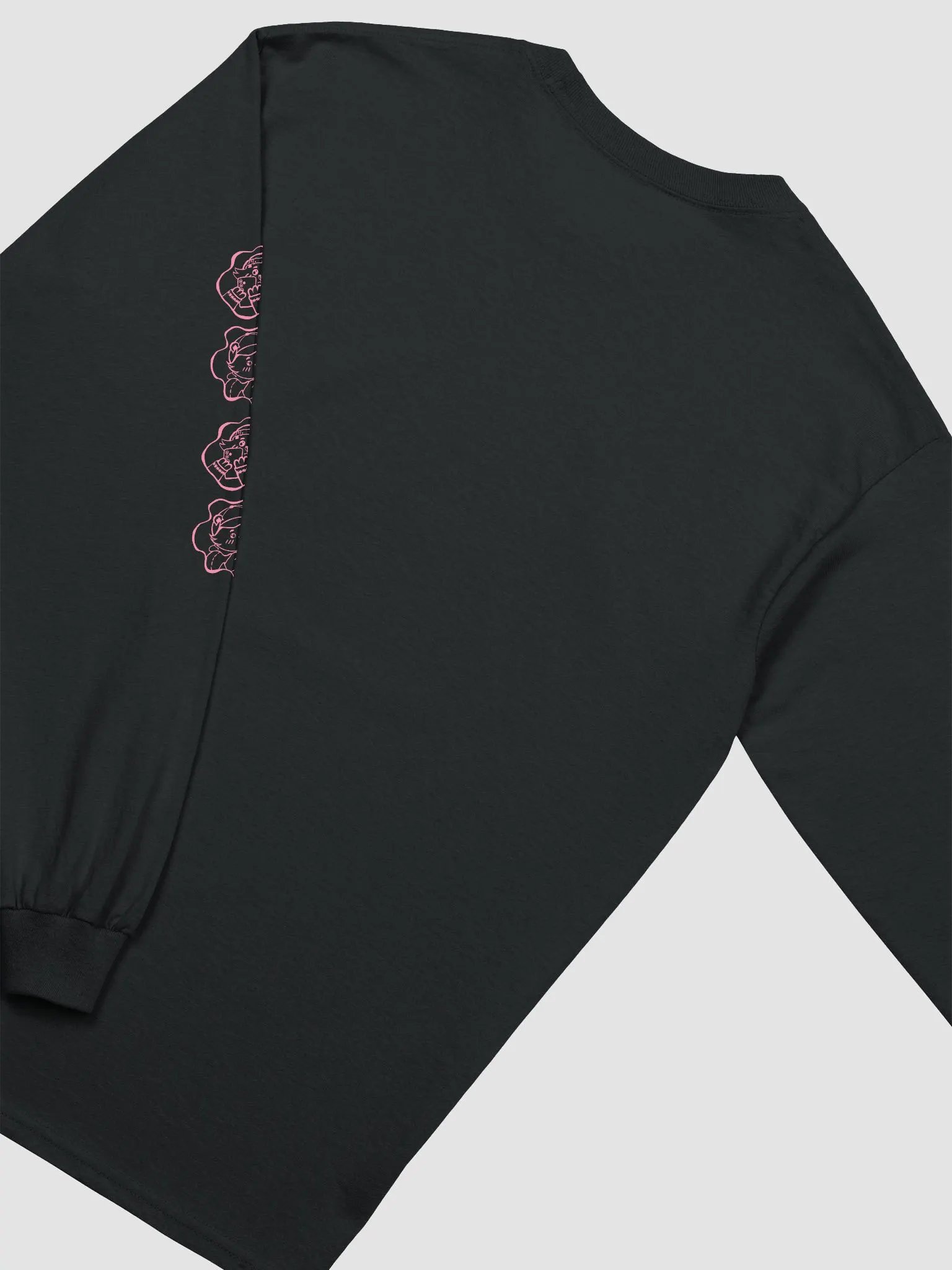 Logo & Sleeves - Long Sleeve - Pink product image (4)