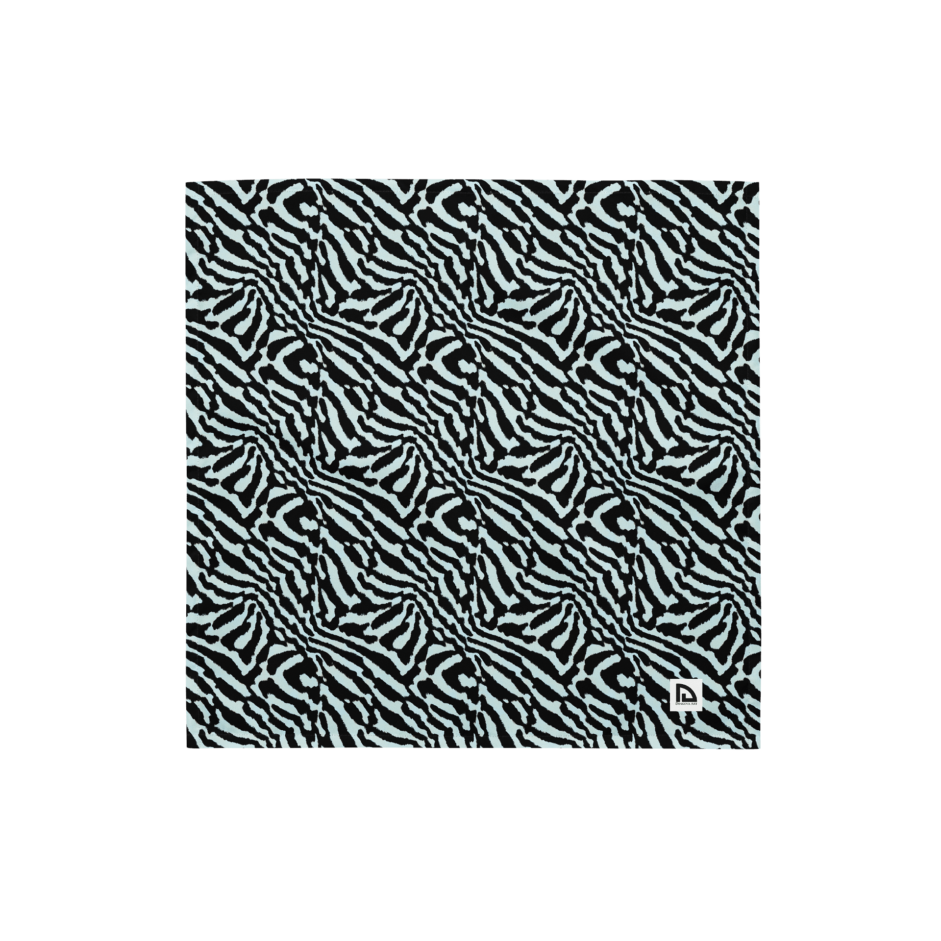 Blue Zebra Bandana product image (1)