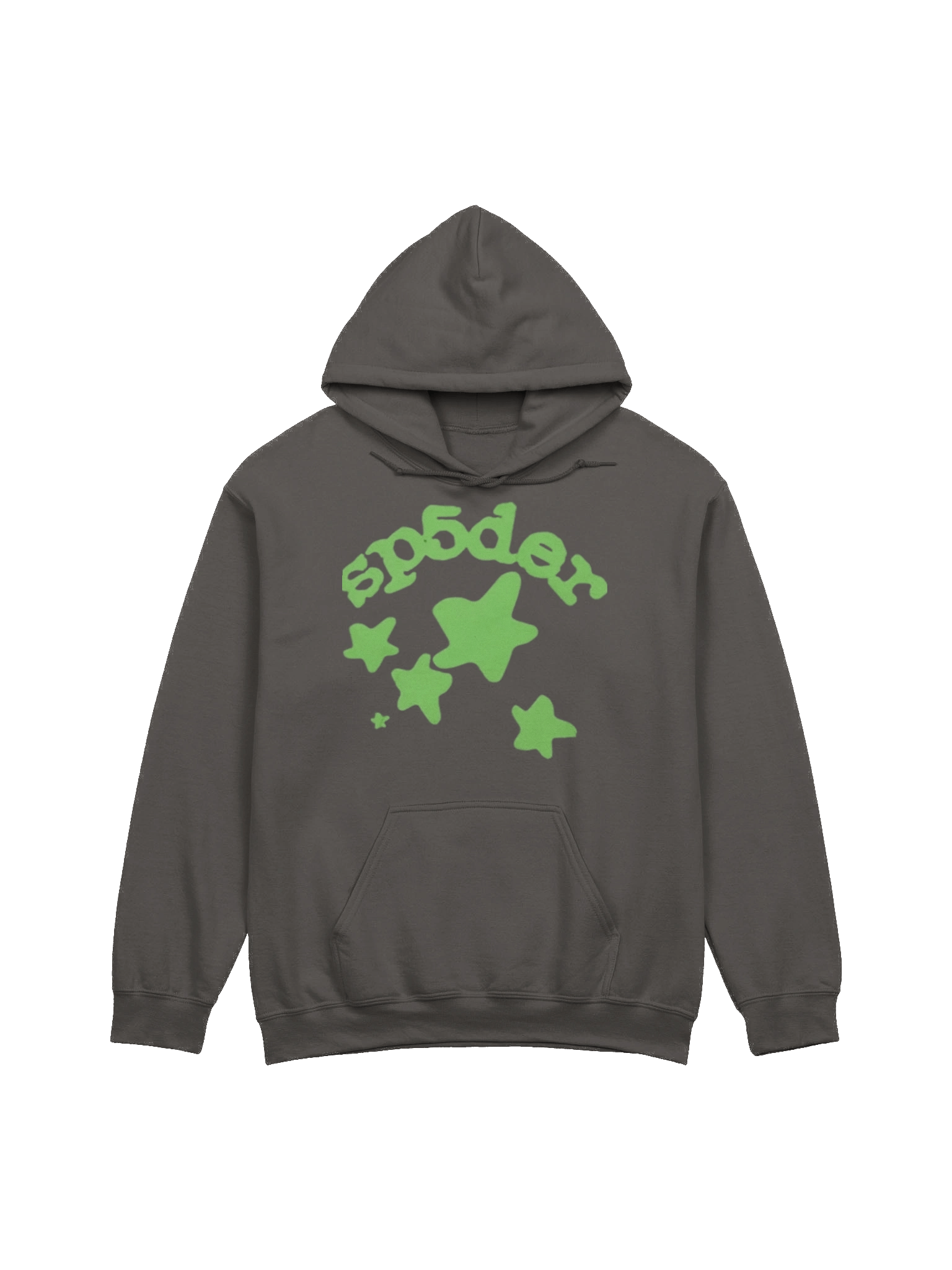 Sp5der Beluga Hoodie Grey/Green product image (1)