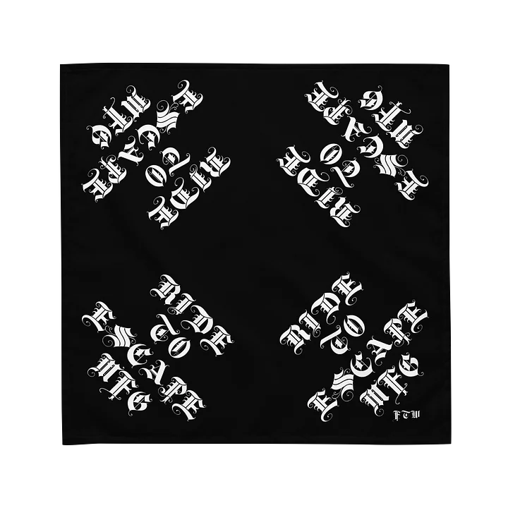 RIDE TO ESCAPE BANDANA product image (1)