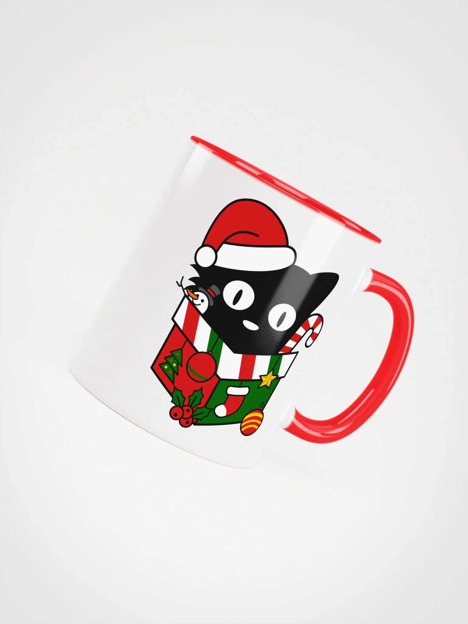 Christmas Cat in a Box Mug: Extra Festive Edition! product image (24)