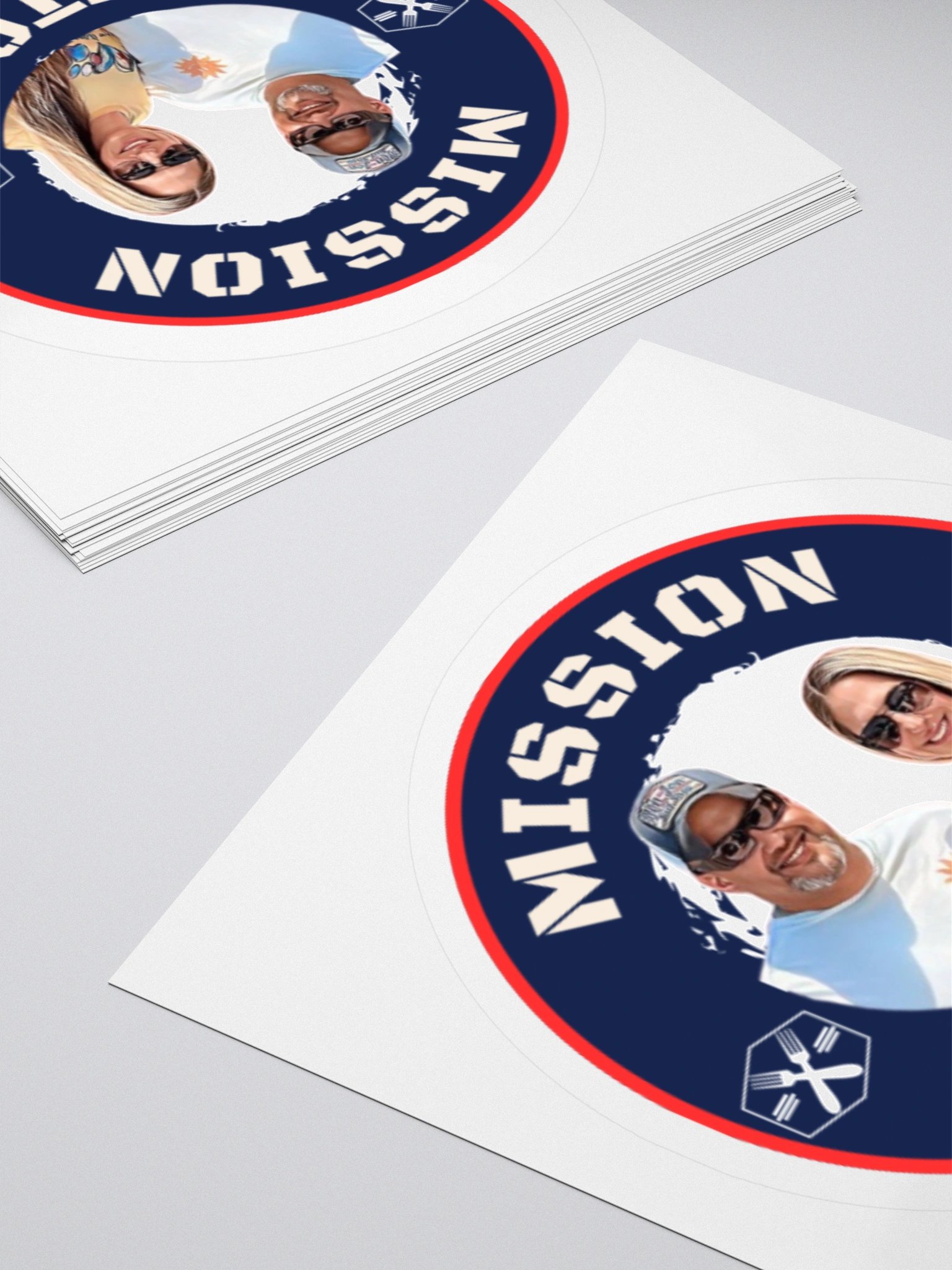Mission Keto Red White & Blue Sticker product image (10)