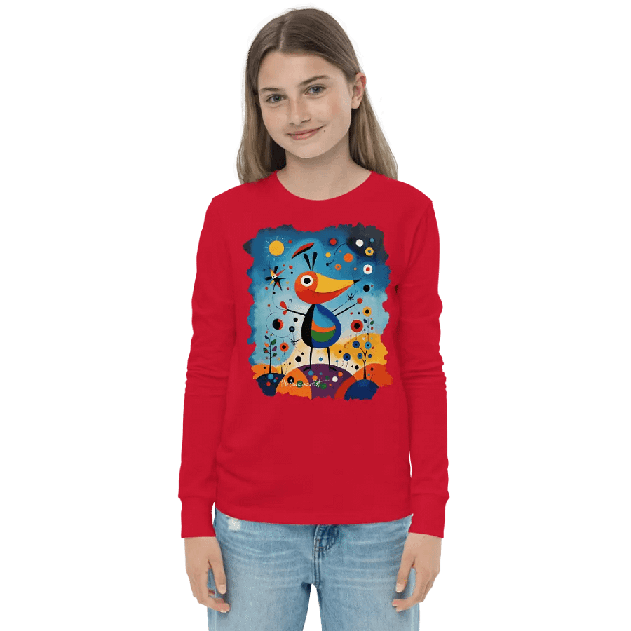 Bella+Canvas Youth Long Sleeve T-Shirt product image (20)