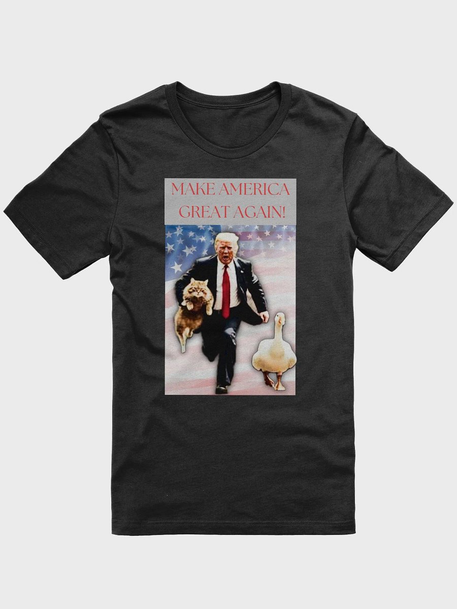 American Trump MAGA shirt with flag product image (1)