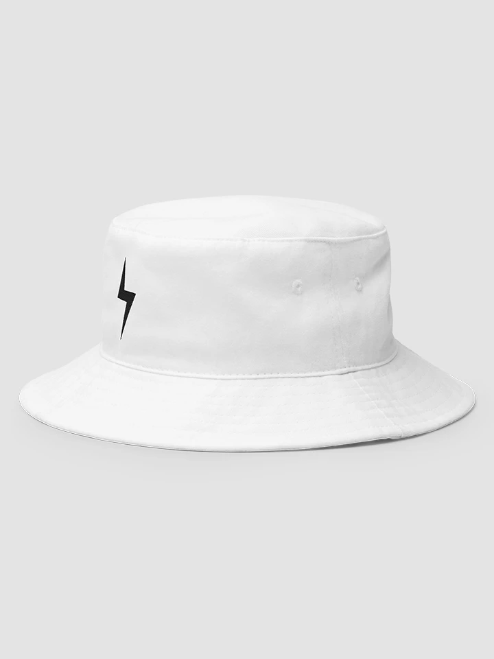 Embroidered Classic Sakpot Bucket Hat (White) product image (3)