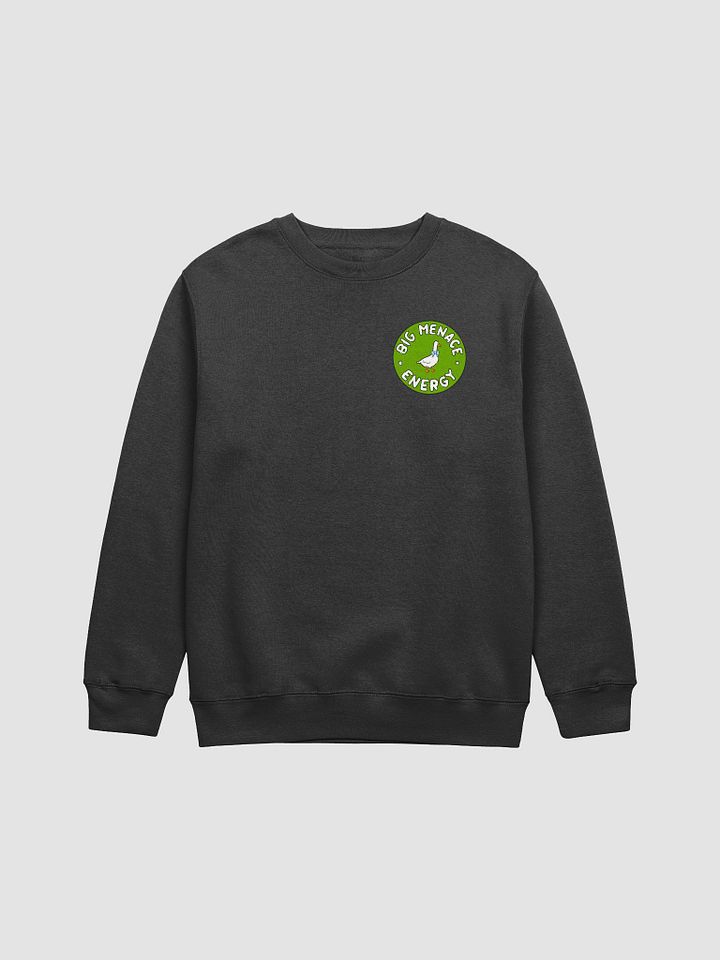 Big Menace Energy Crewneck ( small logo ) product image (1)