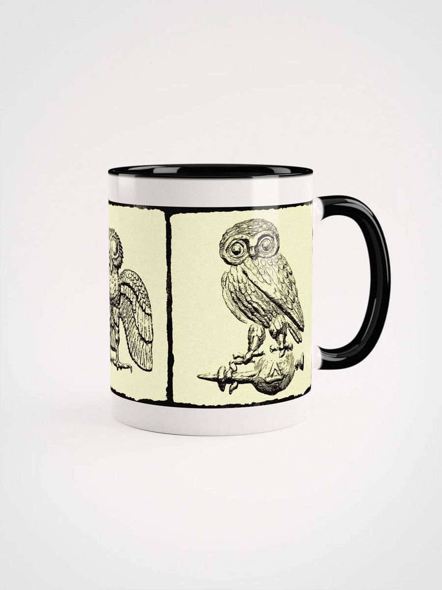 Iconic Athenian Owls Traditional Greek Art 3rd Century BC, Coffee & Tea Mug product image (3)