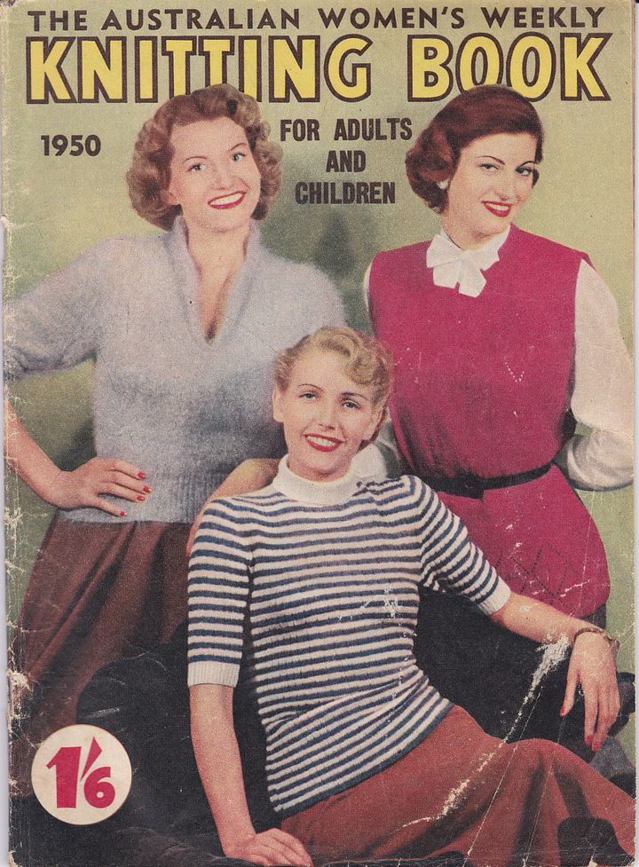 Vintage Australian Women's Weekly Knitting Pattern book product image (2)